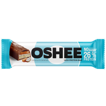 OSHEE baton proteinowy o smaku kokosowo-karmelowym 48g